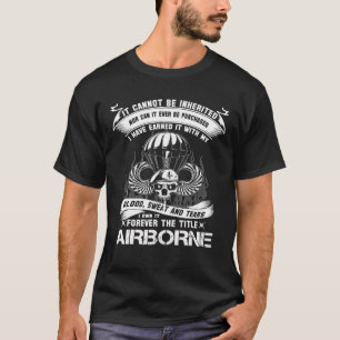 Ich besitze es für immer den Titel Im Flugzeug Arm T-Shirt