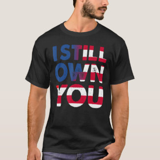 Ich besitze immer noch amerikanische Fußballfans V T-Shirt