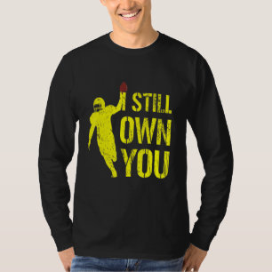 Ich besitze immer noch große amerikanische Fußball T-Shirt