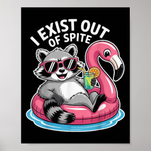 Ich bestehe aus einem spitzigen Sarazcoon-Funny Sa Poster