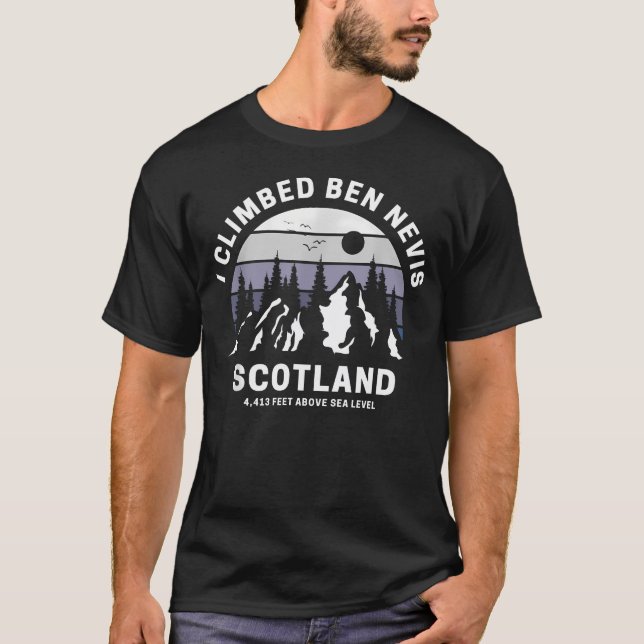 Ich bestieg Ben T-Shirt (Vorderseite)