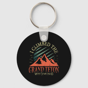 Ich bestieg die Grand Teton Klettertour Wandern Gr Schlüsselanhänger