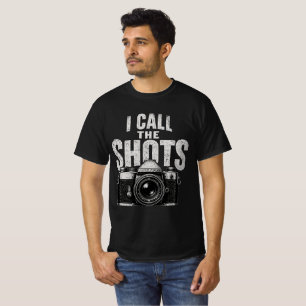 Ich Bestimme Die Aufnahmen Vintage-Kamera T-Shirt