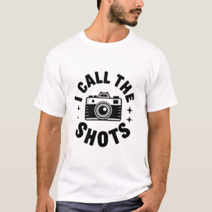 Ich bestimme, wo es langgeht Kamera-Witz T-Shirt