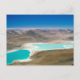 Ich besuchte Laguna Verde in Bolivien! Postkarte