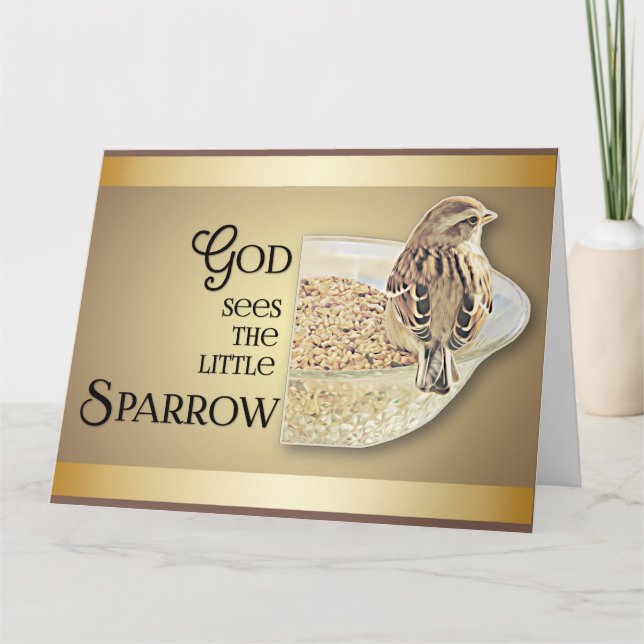 Ich bete für Sie - Betreuungs- und Betreuungskarte Karte (Vorderseite)