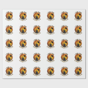 Ich betreibe dieses Halloween Spukschloss (2)_1 Geschenkpapier