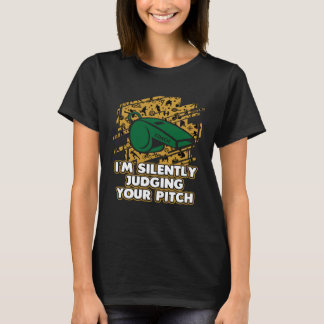 Ich beurteile stillschweigend deinen Pitch Voice C T-Shirt
