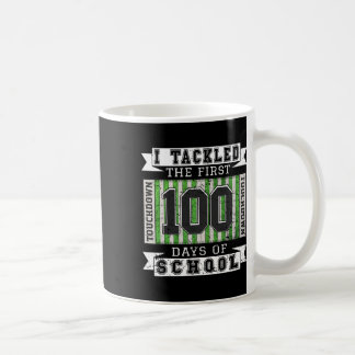 Ich bewältigte die ersten 100 Schultage - Vintage Kaffeetasse