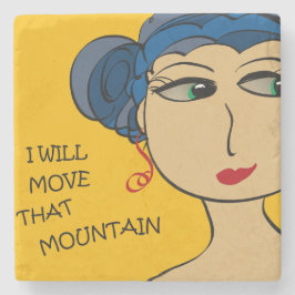 ICH BEWEGE DIESEN BERG STEINUNTERSETZER