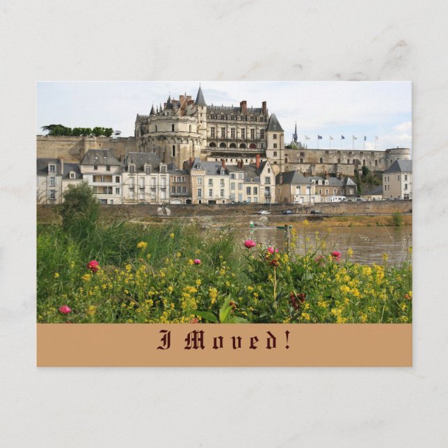 Ich bewegte mich! ankündigungspostkarte (Vorderseite)