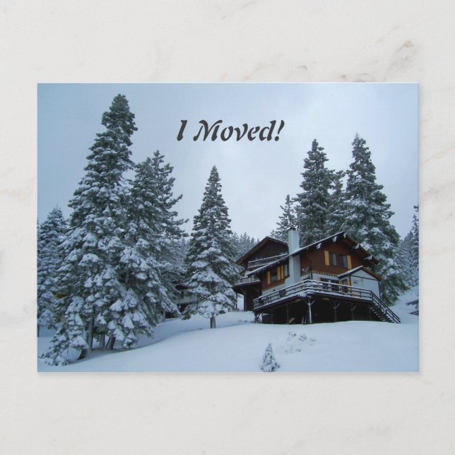 Ich bewegte mich! ankündigungspostkarte (Vorderseite)