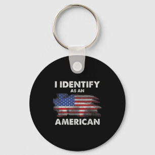 Ich bezeichne die US-Flagge als eine amerikanische Schlüsselanhänger