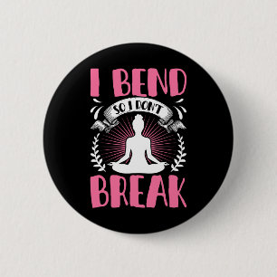Ich biege mich, damit ich nicht breche T-Shirt Lus Button