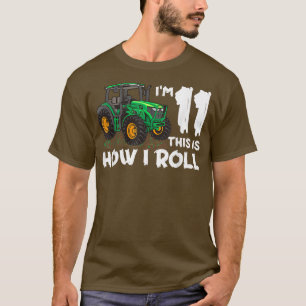Ich bin 11. So Roll ich den Bauer-Fan von Farm Tra T-Shirt