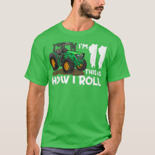 Ich bin 11. So Roll ich den Bauer-Fan von Farm Tra T-Shirt