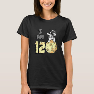 Ich bin 12 Raumfahrer Kid Moon Walker 12. Geburtst T-Shirt