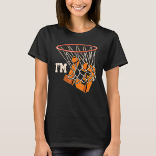 Ich bin 13 Basketball Thema Geburtstagsfeier T-Shirt