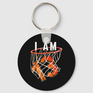 Ich bin 13 Basketball Themed 13. Geburtstagsparty  Schlüsselanhänger