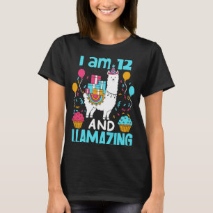 Ich bin 13 und lahme am 13. Geburtstag für Llama T-Shirt