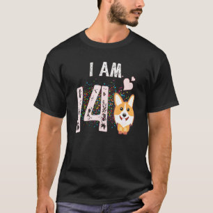 Ich bin 14 Corgi zum 14. Geburtstag T-Shirt