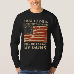 Ich bin 1776 sicher, dass niemand meine US-amerika T-Shirt