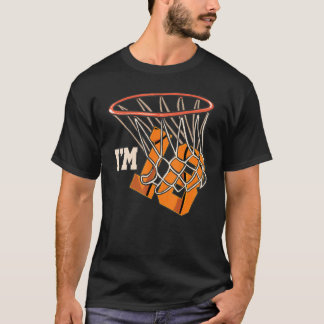 Ich bin 18 Basketball Thema Geburtstagsfeier T-Shirt