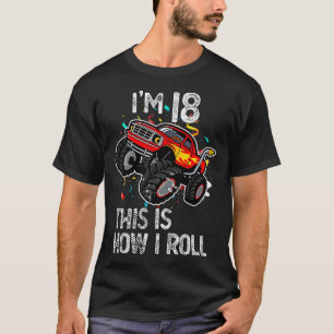 Ich bin 18 Jahre alt, so rolle ich das 18. Geburts T-Shirt