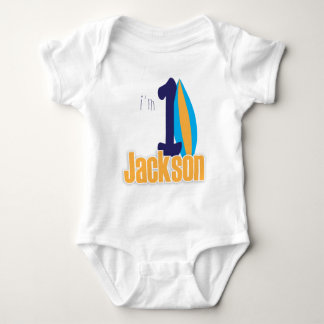 Ich bin 1 baby strampler