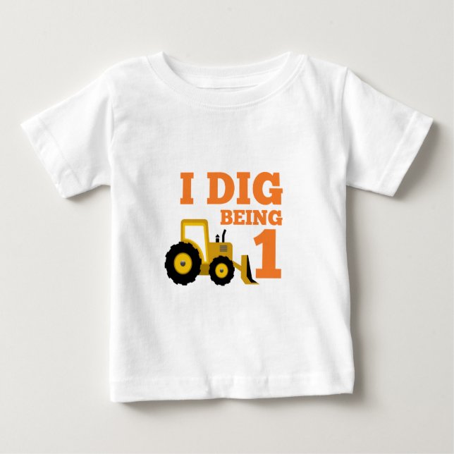Ich bin 1 baby t-shirt (Vorderseite)