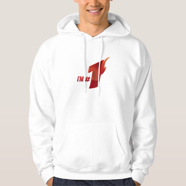 Ich bin #1 hoodie (Vorderseite)