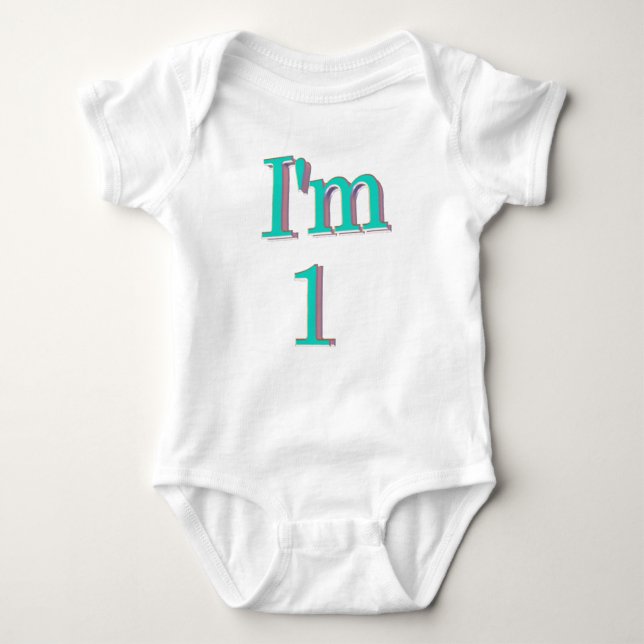 Ich bin 1 T - Shirt (Vorderseite)