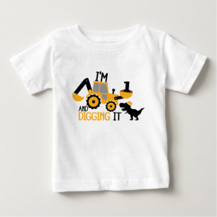 Ich bin 1 und es gefällt mir Süßes Baby Geburtstag T-shirt