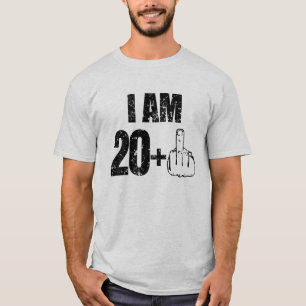 Ich bin 20 plus ein lustiges 21. Geburtstags-Shirt T-Shirt