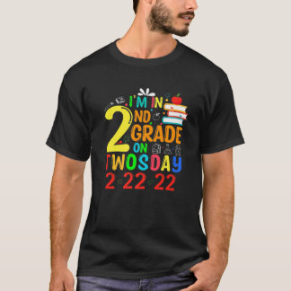 Ich bin 2nd Grade am 22.02.2022 Dienstag Februar T-Shirt