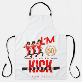 Ich bin 50 schürze