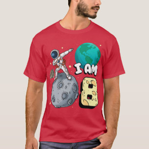 Ich bin 8 Space Astronaut Kid Moon Walker 8. Gebur T-Shirt