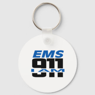 Ich bin 911 Logozeug für Feuer, EMS, Dispatch! Schlüsselanhänger