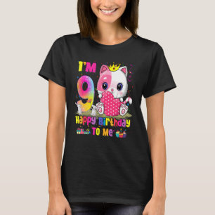 Ich bin 9 Jahre alt 9. Geburtstag Mädchen Teens Ka T-Shirt