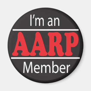 Ich bin AARP-Mitglied - Funny Magnet