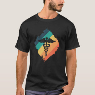 Ich bin Abzeichen für Ärzte im Beruf Wappen T-Shirt