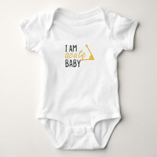 Ich bin Acute Baby Gelb, Math Baby, Geschenk für n Strampler