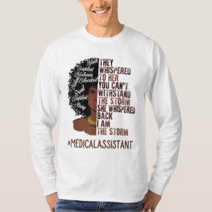 Ich bin Afrikanerin der Storm Medical Assistant T-Shirt