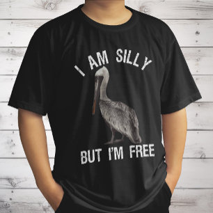 Ich bin albern, aber ich bin frei, lustiger, dumme T-Shirt