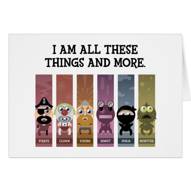 Ich bin alle diese Sachen und mehr (Vorderseite (Horizontal))