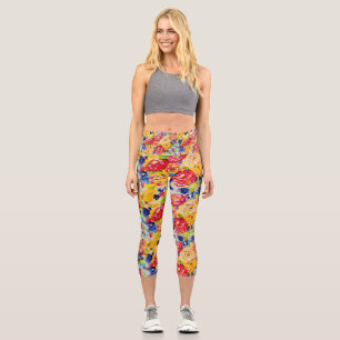 ICH BIN ALLE ROSE CAPRI LEGGINGS! LEGGINGS
