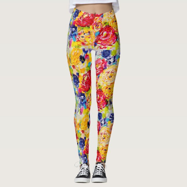 ICH BIN ALLE ROSE LEGGINGS! LEGGINGS (Vorderseite)