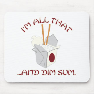 Ich bin aller das und Dim Sum Mousepad
