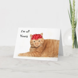 Ich bin aller Ihr Feiertagskarte