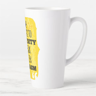 Ich bin allergisch gegen die Dummheit, die ich in  Milchtasse